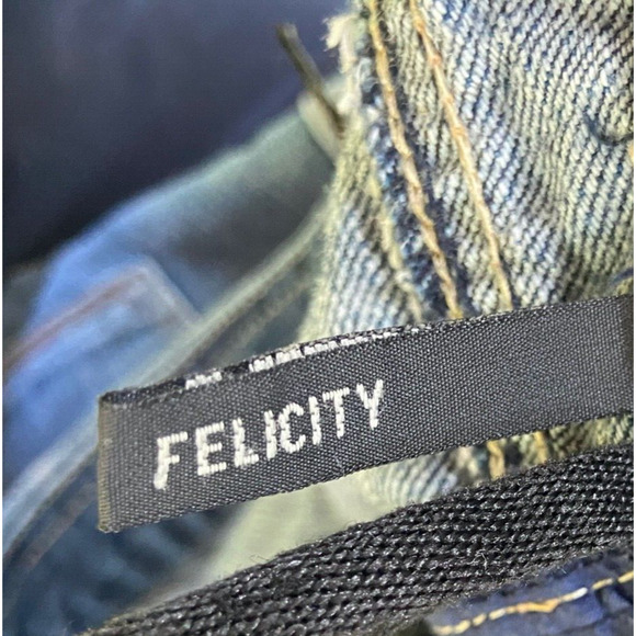 Buffalo David Bitton Jeans Womens 32 Bootcut Felicity Blue Medium Wash Denim - Picture 3 of 9